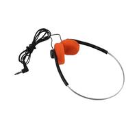 FOMIYES Auriculares Estilo Retro con Diseño Clásico y Almohadillas Acolchadas para Decoracion Colegio, Portátiles y Cómodos para Uso en Aula y Biblioteca
