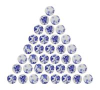 FOMIYES Azulejos de Cerámica para Manualidades DIY Piezas Irregulares de Mosaico Azul y Blanco 100 G de Fragmentos de Porcelana para Decoración y Bricolaje