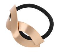 FOMIYES Banda Para El Cabello Señoras Lazos Para El Cabello Chica De Caballo Lazo Para El Cabello Lazo Para El Cabello Pinzas Para El Cabello Horquillas Aleación Golden