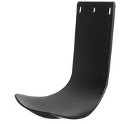 FOMIYES Bandeja Recogedora de Goteo de Plástico Abs Negra para Dispensador de Jabón Líquido Doméstico, Accesorio de Baño y Lavandería, Bandeja Antidesbordamiento para Evitar Derrames