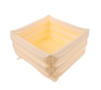 FOMIYES Bañera Inflable para Pies Lavapiés de Pvc Pediluvio Portátil para Remojar Pies para Casa y Playa Fácil de Inflar y Plegar