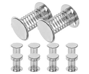 FOMIYES Base de Resorte Adhesiva Doble Cara 12 Piezas, Base Espiral para Muñecos Cabezones, Accesorios de Bricolaje para Juguetes Danzantes de 3 Cm, Decoración Creativa para Salpicadero