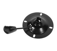 FOMIYES Base de Silla Giratoria de Hierro para Silla de Belleza Repuesto de Base Redonda 10X10 CM Placa Antivuelco Compatible Mobiliario de Peluquería y Máquinas Barbería Piezas