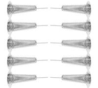 FOMIYES Bases Metálicas Resorte y Adhesivo Doble Cara para Muñecos Cabezones de Coche Soporte Estable para Figuras de Tablero Pack de 10 Piezas Accesorio Decorativo para Salpicadero