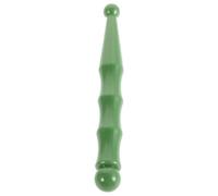 FOMIYES Bastón de Masaje Gua Sha de Resina Azul Verdoso para Relajación Ocular y Acupresión Podal Herramienta Manual Multifuncional Portátil para Masaje Facial y Pies Alivio de Fatiga