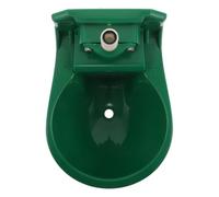 FOMIYES Bebedero Automático para Ovejas con Válvula Flotante Tazón de Agua de Plástico Resistente para Cabras Cerdos Terneros y Perros Fácil Limpieza y Uso Exteriores para Granjas