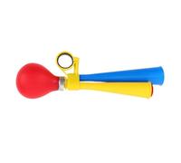 FOMIYES Bocina de Bicicleta Infantil de Plástico con Diseño de Tres Orificios, Accesorio de Repuesto con Sonido Fuerte para Bicicleta de Montaña y Triciclo