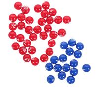 FOMIYES Bolas de Rifa de Plástico Números para Juegos de Mesa, Ligeras y Resistentes, Fáciles de Leer, Ideales para Ambiente de Fiesta y Bingo
