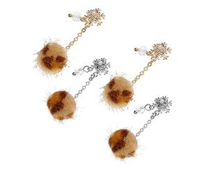 FOMIYES Bolas Esponjosas De Piel Para Uñas 4 Piezas Decoración Para Manicura Artefacto De Joyería Delicado Para Mujeres