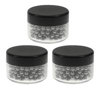 FOMIYES Bolas Mezcladoras de Acero Inoxidable 4 Mm, 300 Unidades, para Mezclar Pintura y Esmalte de Uñas, Agitadoras Industriales Reutilizables para Mezcla en Botellas y Frascos