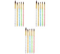 FOMIYES Bolígrafos De Manicura 15 Piezas Bolígrafo Para Pintar Uñas Pluma De Dibujo De Uñas Cepillo De Esmalte De Uñas Accesorios De Manicura De Línea De Uñas Clavo Tire De La Pluma