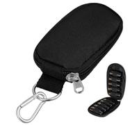 FOMIYES Bolsa de Aceite Clave maletín de Transporte de aceites Esenciales Bolsa pequeña de Aceite Esencial Botellas de Aseo de Viaje Estuche portatodo Essential Oil Casos de Aceite Black