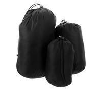 FOMIYES Bolsa de Compresión para Chaqueta de Plumas, 3 Piezas (9.5x20 12x26 16.5x33 Cm), Organizador de Almacenamiento para Mochileros, Adecuado para Senderismo, Camping y Viajes al Aire