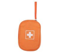 FOMIYES Bolsa Médica de Emergencia Pequeña Naranja Bolsa Organizadora de Medicamentos Portátil para Viaje y Hogar Resistente Intemperie Botiquín Deportivo