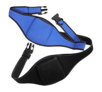 FOMIYES Bolsa para Cinturón de Micrófono Inalámbrico 2 Piezas, Bolsa Vertical para Fitness y Teatro, Color Negro y Azul Oscuro, Soporte Práctico para Profesores de Gimnasia y Aeróbicos