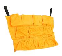 FOMIYES Bolsa Resistente de Vinilo para Cubo de Basura Redondo 120l, Organizador Múltiples Bolsillos para Suministros de Limpieza, Bolsa Sujeta para Uso Doméstico y Limpieza Comercial