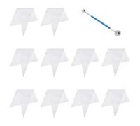 FOMIYES Bolsa Selladora Reutilizable para Lechada 45X11X0.2In PE Gran Capacidad para Juntas de Azulejos y Mampostería, Adecuado para Construcción y Aplicación en Hormigón Color Aleatorio