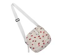 FOMIYES Bolso Bandolera Pequeño De Corduroy Para Mujer Versátil Bolso De Hombro Forma De Fresa Para Uso Diario Compras Y Viajes