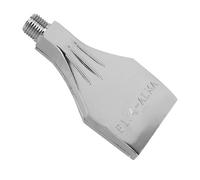 FOMIYES Boquilla de Soplado de Aire Plana de Aluminio 1/4 Accesorio para Compresor Boquilla de Pulverización Industrial para Limpieza y Secado