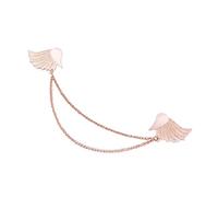 FOMIYES Broche de Collar de Aleación Ligero con Diseño de de Ángel Alfiler para Camisa Accesorio Unisex para Hombre y Mujer Pin Decorativo Dorado para Traje y Bufanda