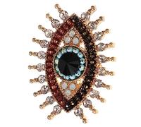 FOMIYES Broche de con Cristales Pin para Bufandas y Mochilas Adorno de Moda para Mujer Durable y Fácil de Usar para Cumpleaños y San Valentín