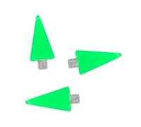 FOMIYES Cabezal de Cera para Uñas 3 Piezas Punta de Bolígrafo para Puntear Herramienta de Manicura Portátil para Decoración de Uñas Diy Verde