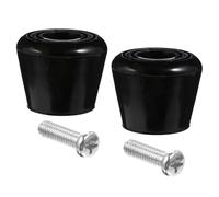 FOMIYES Cabezal de Freno para Patines de Doble Pastilla de Freno Negra Tornillos Incluidos Accesorios de Repuesto para Patines de Ruedas Mejora el Frenado y Reduce el Color Aleatorio