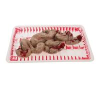 FOMIYES Caja de Órgano de Terror Grande para Halloween, Juguete de Fiambrera Intestino Falso y Partes del Cuerpo Falsas, Accesorio de Broma para Fiesta y Decoración de Miedo