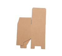 FOMIYES Cajas De Papel Kraft De 10 X 10 X 10 Cm Caja De Embalaje De Papel 10 Unidades Almacenamiento Para Decorar Cinta Washi Caja De Paquete Exprés Segura