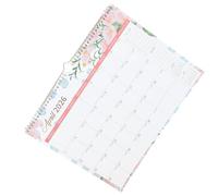 FOMIYES Calendario de Pared Vertical 2026 Floral Calendario Anual Mensual para Planificación Diaria Agenda Colgante Grande para Oficina Hogar y Uso Académico Diseño Minimalista y