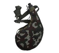 FOMIYES Cantimplora Deportiva con Diseño Camuflaje Militar, Capacidad Grande, Material Resistente al Desgarro, Portátil con Cinturón para Senderismo, Ciclismo y Camping al Aire Libre