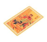 FOMIYES Carta la Deidad la Riqueza Tarjeta Taisui Amuleto Tradicional de Estilo Chino Tarjeta de Amuleto Delicada Exquisita para Decoración Uso Ceremonias de Suerte