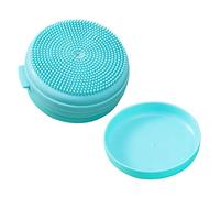 FOMIYES Cepillo De Baño De Silicona Cuerpo Depurador De Silicona Masajeador Portátil Gel De Baño Cepillo Exfoliante De Silicona Champú Corporal Depurador De Baño Caja De Jabón Cepillo De