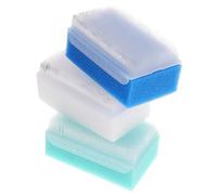 FOMIYES Cepillo de Esponja para Champú Exfoliante, Masajeador de Cabeza para Bebés, 3 Unidades, Esponja Suave