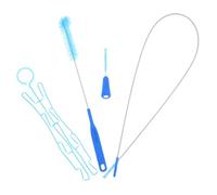 FOMIYES Cepillo De Limpieza Para Bolsas De Agua Para Exteriores Juego De Limpieza De Hidratación Con Rejilla De Secado Cepillo De Manguera Larga Limpiador De Botellas Herramienta De De