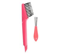 FOMIYES Cepillo Limpiador De Cabello 2 Piezas Removedor De Pelo Para Peines Herramienta De Limpieza Adecuado Para Uso Peluquerías y Hogar Kit Práctico Para Mujeres y Niñas