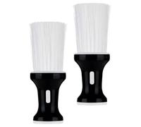 FOMIYES Cepillo para Limpiar Cabello y Plumero de Cuello Suave para Peluquería 2 Unidades Cerdas Ultrasuaves para Estilistas y Uso Doméstico Limpieza Post Corte