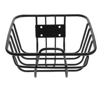 FOMIYES Cesta Delantera para Bicicleta de Montaña Cesta Metálica Resistente para Manillar Contenedor Frontal Multifunción para Accesorios de Ciclismo para Uso Exterior Parte