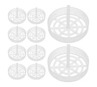 FOMIYES Cestas Ultrasónicas para Limpieza de Joyas y Piezas Pequeñas Cesta de Malla Plástica Mango Alargado Paquete de 50 Unidades Compatible Limpiadores Ultrasónicos para Relojes y