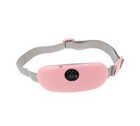 FOMIYES Cinturón Calentador Menstrual Eléctrico para Cólicos Cinturón Térmico con Almohadilla de Cintura para Aliviar el Menstrual para Uso Casa o Viajes