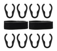 FOMIYES Clip Para Cable De Micrófono Abrazadera De Plástico Para Cable Organizador De Resistente y Duradero