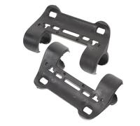FOMIYES Clip para Soporte de Bomba de Bicicleta 2 Piezas para Inflador Fijación Segura en Bicicletas de