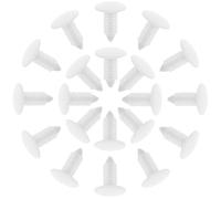 FOMIYES Clips de Retención de Nailon para Automóviles 8 MM Kit de 200 Piezas para Molduras Interiores Paneles y Techo de Coche Sujetadores Resistentes y Reparadores para Revestimiento