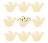 FOMIYES Colgantes Navideños de Madera sin Terminar 30 Piezas Decoración DIY Graffiti para Manualidades Navideñas Adornos Delicados para Árbol y Fiestas Tamaño Pequeño Pack de 3