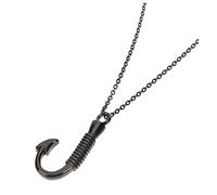 FOMIYES Collar De Urna Anzuelo Para Cenizas Joya De Cremación Forma De Urna Colgante Conmemorativo De Recuerdo Para Hombre