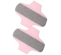 FOMIYES Compresas Lavables Posparto 2 Unidades Ultrafinas Absorbentes Algodón Rosa Claro 22x28 Cm Protección Antifugas para Incontinencia Cuidado Postnatal Reutilizables para Mujeres