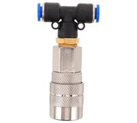 FOMIYES Conector Rápido Neumático de Acero Inoxidable para Manguera de Aire Conexión de Alta Eficiencia y Diseño a Prueba de Fugas para Aplicaciones Industriales