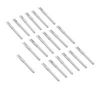 FOMIYES Conectores de Terminal de Cobre Estañado Niquelado 100 Unidades Clavijas para Cables de Electrodo Terminales Macho Compactos para Electrónica Automotriz y Automatización