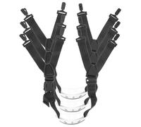 FOMIYES Correa de Barbilla para Casco Profesional, Ajustable y Resistente al Desgaste, 2 Piezas Aplicables, Accesorio Seguro para Cascos de Trabajo y Protección Personal