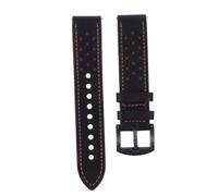 FOMIYES correa de reloj de cuero para banda correas de reloj ejercicio pulsera de cuero pulsera de mujer muñequera de liberación rápida capa superior de cuero Marrón